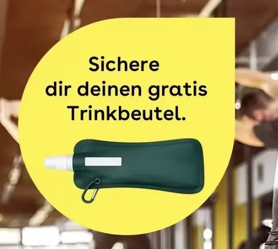 AOK Bayern Trinkbeutel gratis – so bekommt Ihr das Geschenk