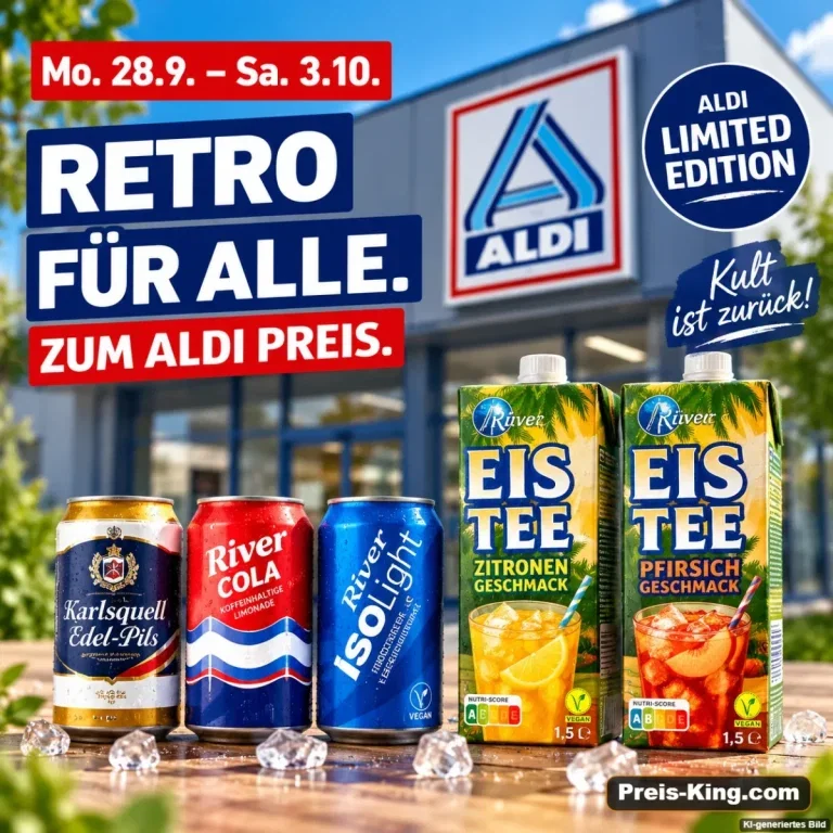 ALDI Nord bringt den Kult-Eistee erneut zurück – jetzt steht der neue Termin fest