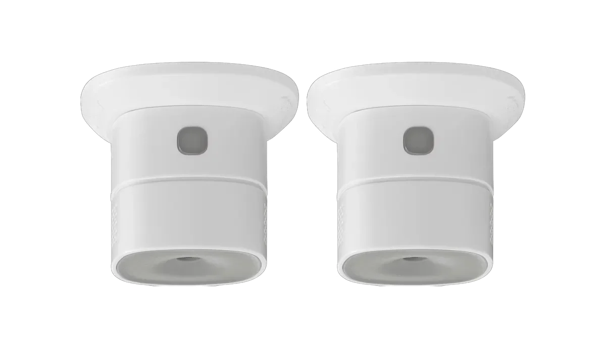 2x Alecto Smartcoa10 Kohlenmonoxidmelder ZigBee