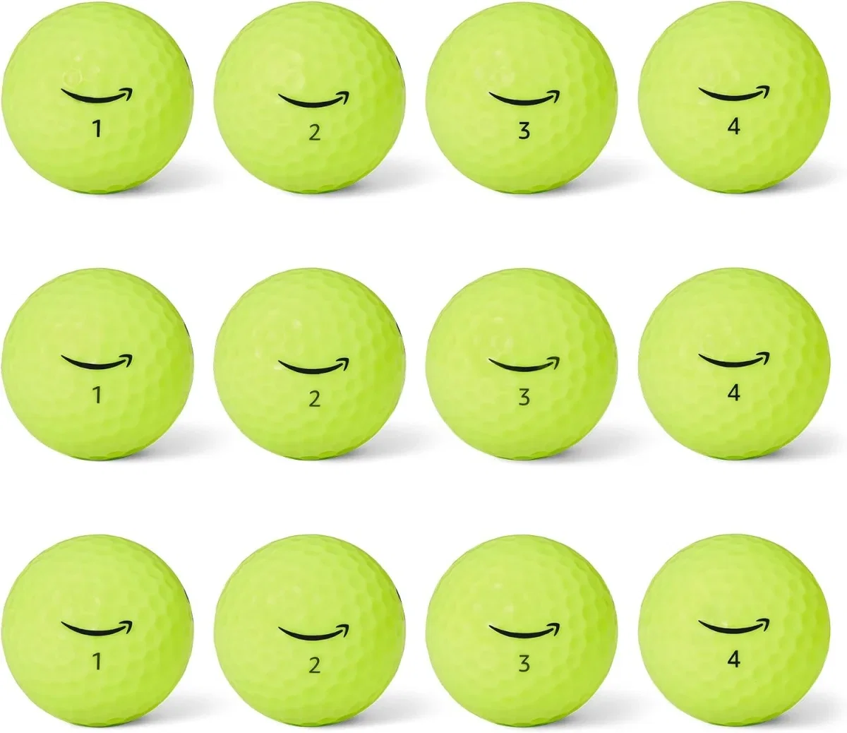 Amazon Basics Core Soft Golfbälle 12er Pack