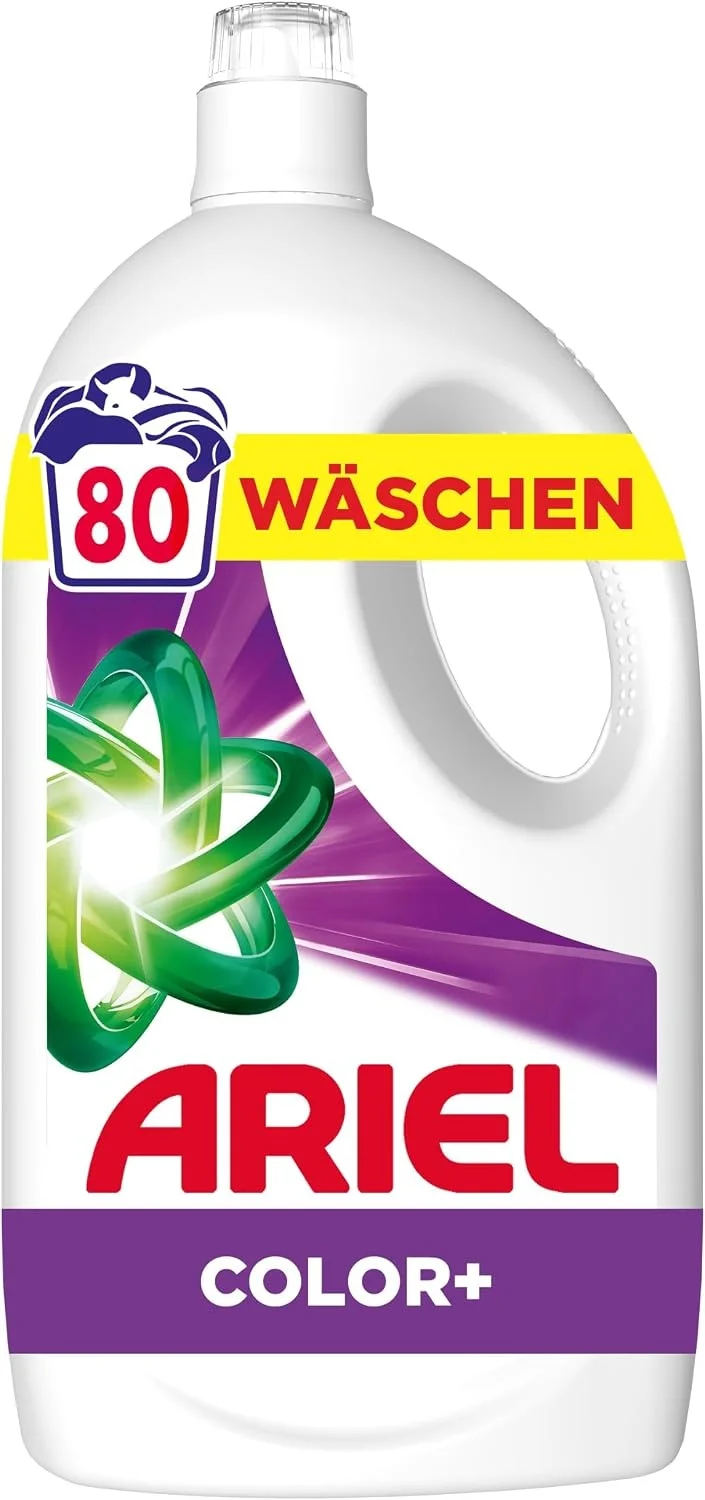 Ariel Flüssigwaschmittel Color+ für 80 Wäschen