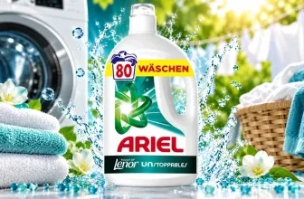 Ariel Flüssigwaschmittel Touch of Lenor Unstoppables für 80 Waschladungen