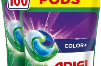 Zwei Nachfüllpackungen Ariel Allin1 Pods Color+ mit je 100 Waschmitteln