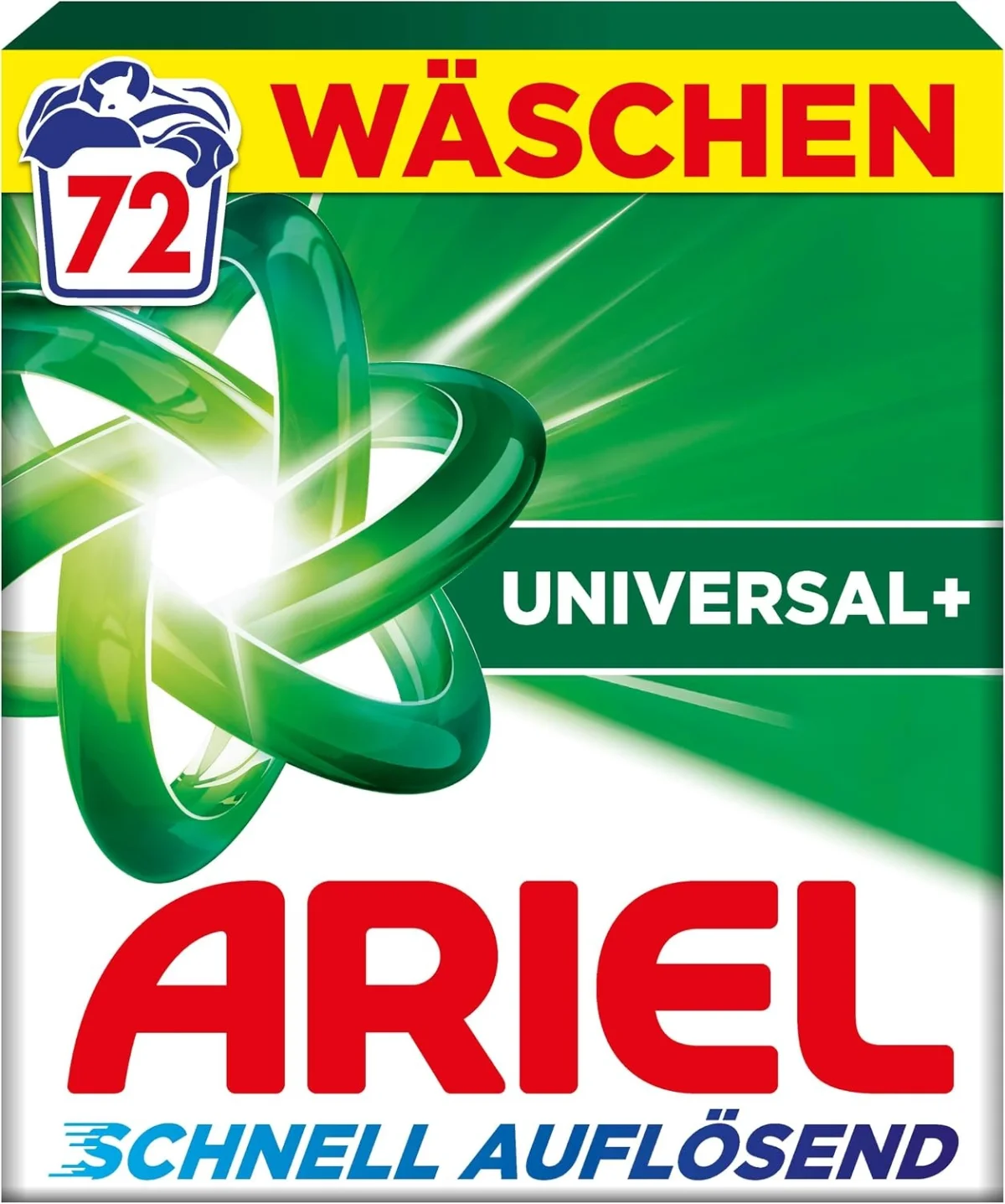 Ariel Pulverwaschmittel Universal+ (72 W)