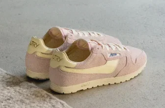 Autry Windspin W Suede Leather in Rose und Rutabaga