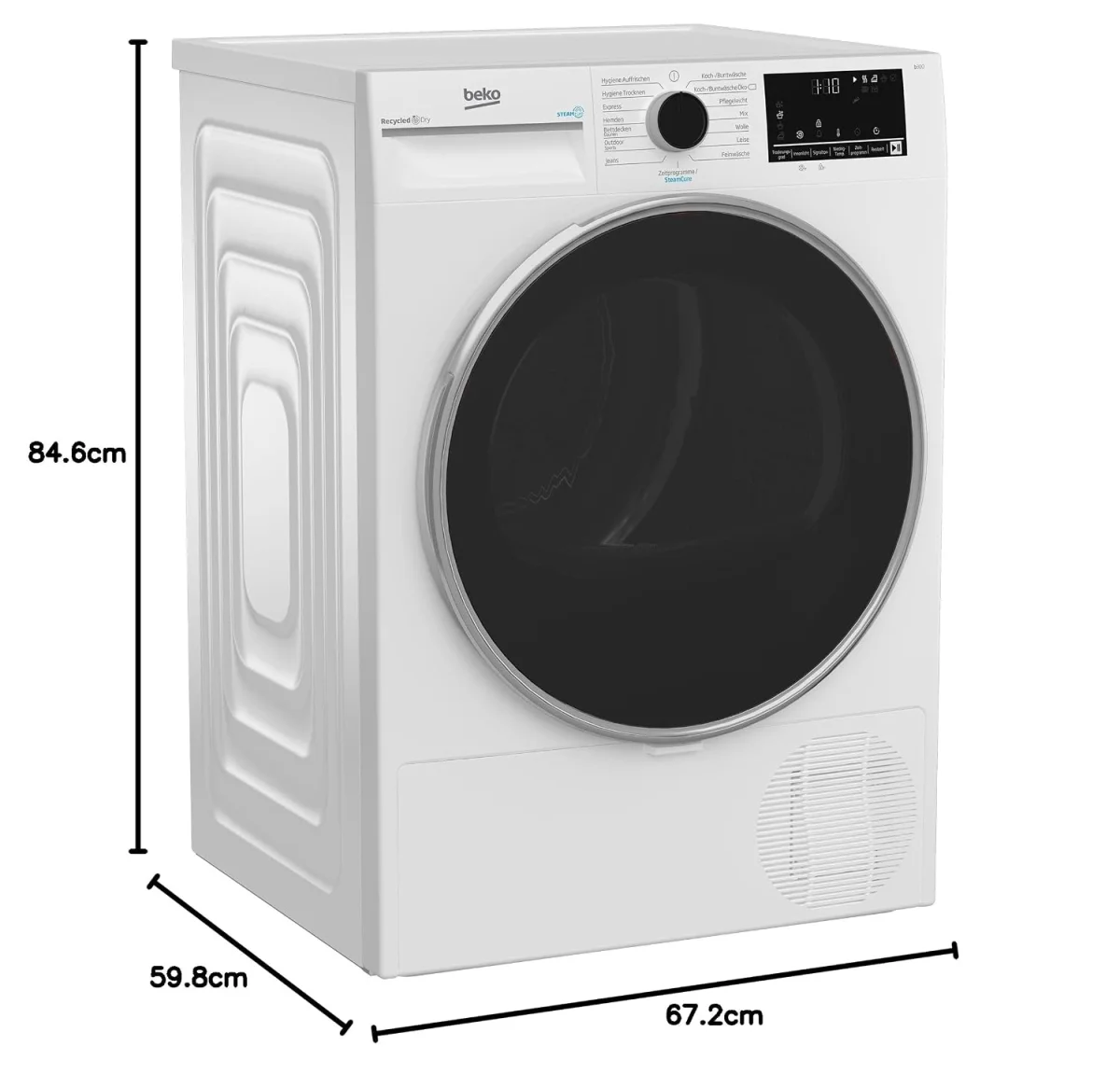 Beko B3T42249S Wärmepumpentrockner