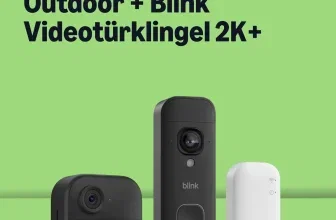 Blink Outdoor 4 mit Blink Videotürklingel 2K+ und Sync Module Core