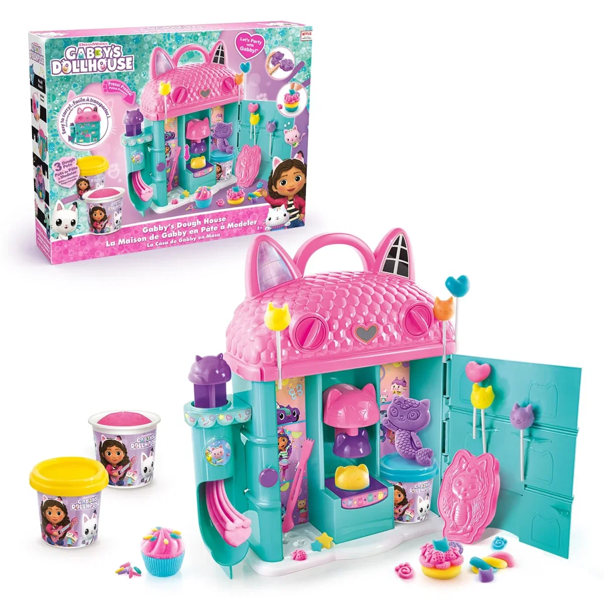 Canal Toys – Gabby und das Zauberhaus (Gabby Haus aus Knete)
