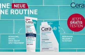 CeraVe Anti-Unreinheiten Produkttest mit Reinigung und Patches