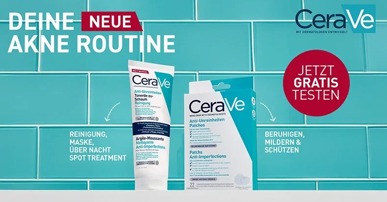 Gratis CeraVe: Anti-Unreinheiten-Produkte