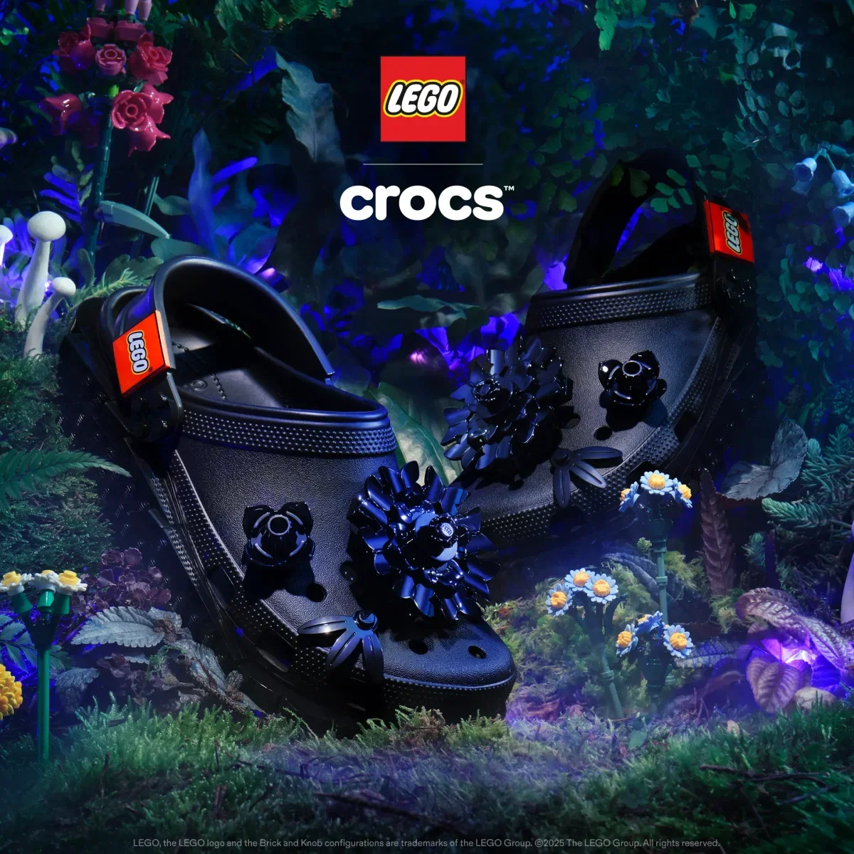 Crocs X LEGO 4LW Botanicals Clog Multi 212982-90H (Gr. 36-37 bis 38-39)