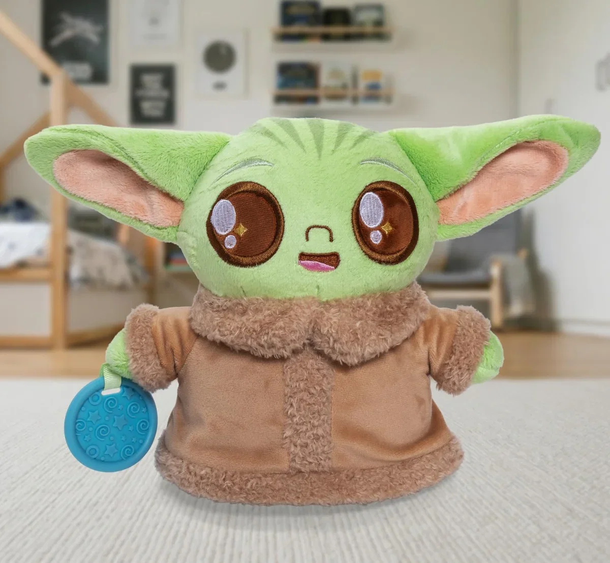 Grogu Baby Plüschfigur von Simba Toys mit Beißhilfe