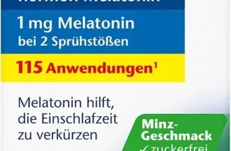 Doppelherz Melatonin Spray mit Minz-Geschmack und 30 ml Inhalt