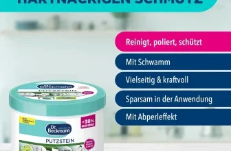 Dr. Beckmann Putzstein Universalreiniger mit Schwamm und 550 g Inhalt