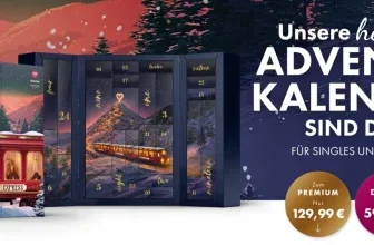 EIS Erotik Adventskalender 2026 mit Love Express Zug-Motiv, Preise für Premium und Deluxe