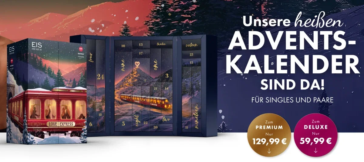 EIS Erotik Adventskalender 2026 – Deluxe und Premium sind da