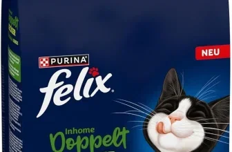 FELIX Doppelt Lecker Inhome Trockenfutter mit Huhn, Truthahn und Gemüse im 6er Pack