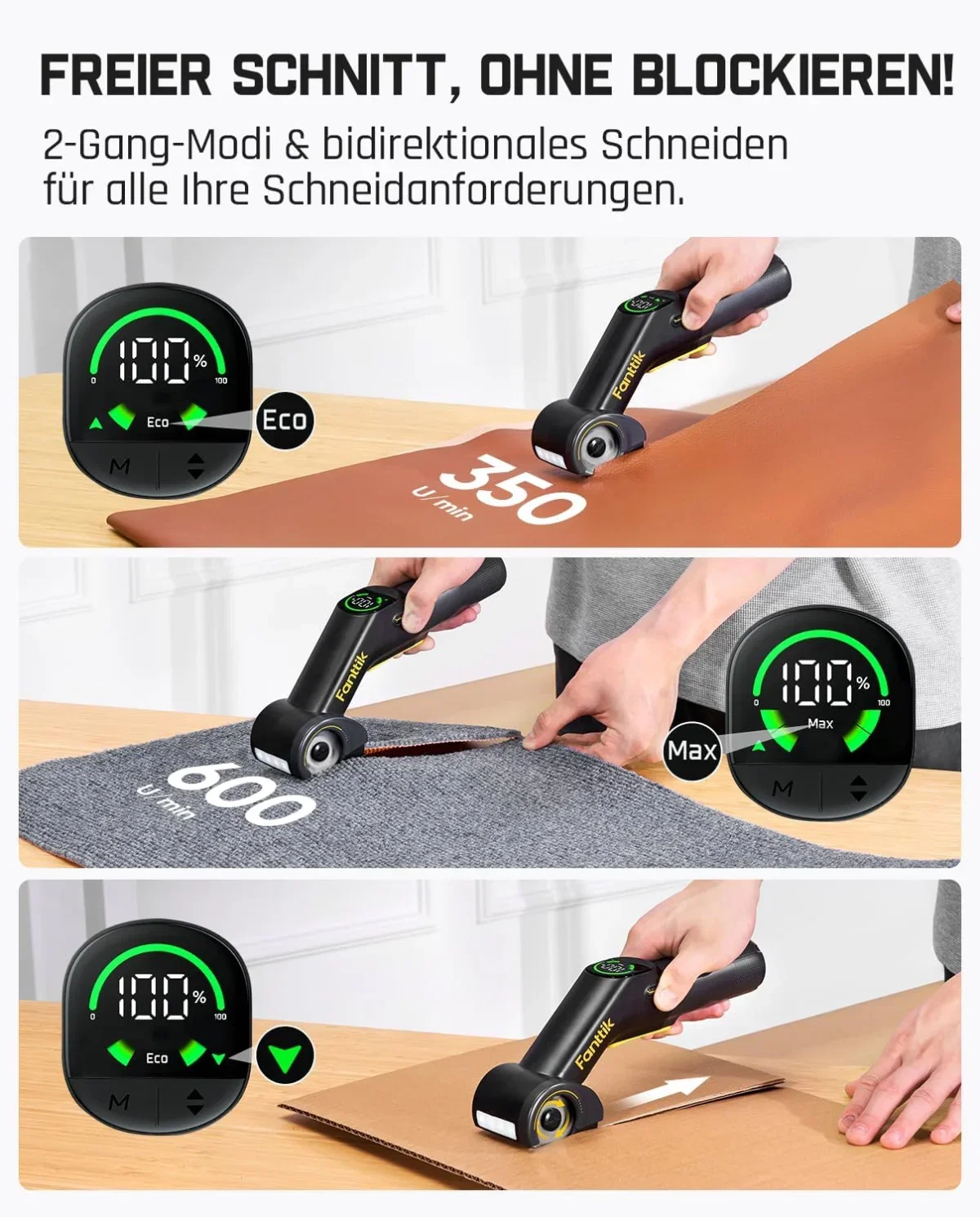 Fanttik C10 Pro BowGuide Elektrischer Kartonschneider