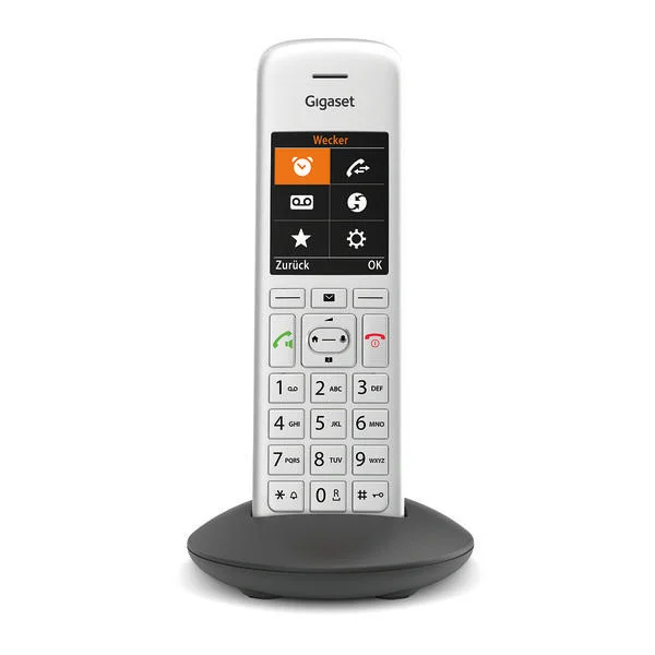 GIGASET CE575HX Schnurloses Dect-Mobilteil Silber/Schwarz