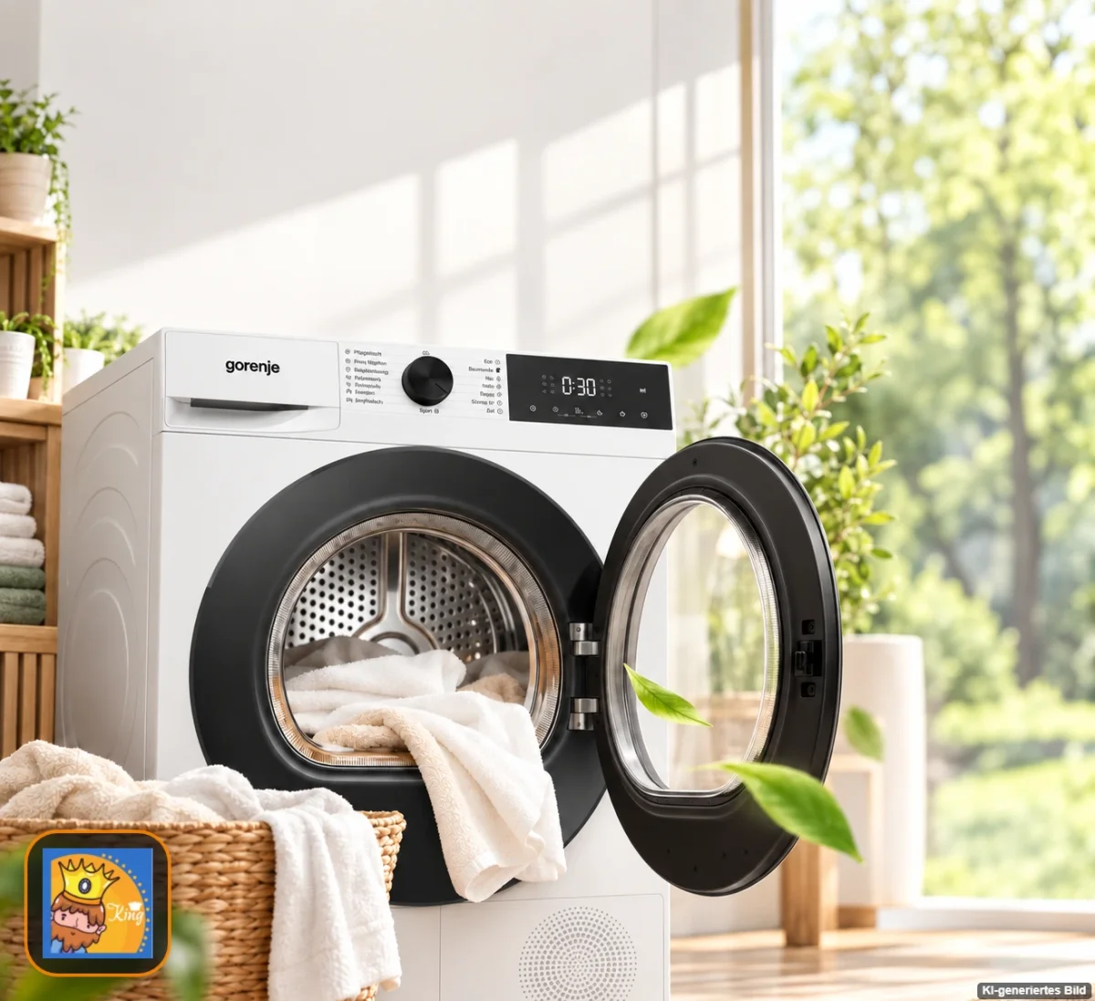 GORENJE D5G2P9CP Wärmepumpentrockner (9 kg Weiß)