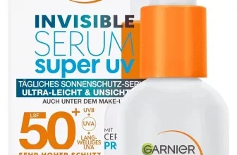 Garnier Ambre Solaire Invisible Super UV Serum mit LSF 50+ und 30 ml Inhalt