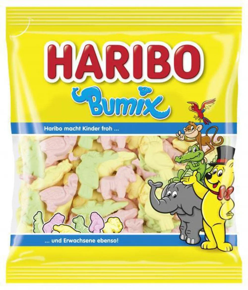 Haribo Bumix-zauberhaft-bunte Mischung für Tierfreunde (175g)