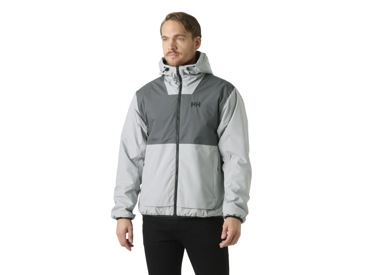 Helly Hansen Ervik Isolierte Regenjacke Grau Herren