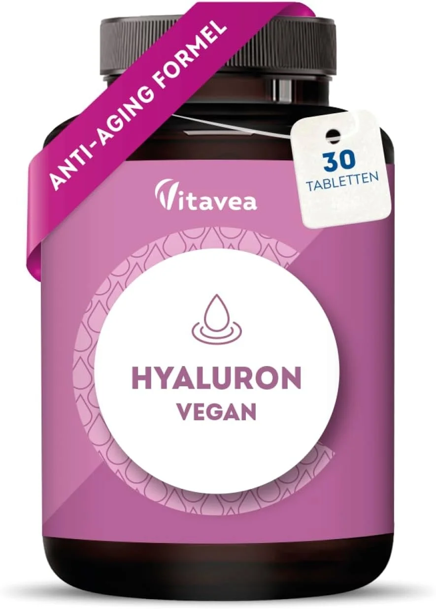 Hyaluronsäure Tabletten von Vitavea mit 30 Tabletten pro Packung