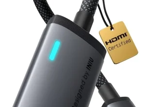 INIU USB-C auf HDMI Adapter mit Unterstützung für 4K bei 60 Hz