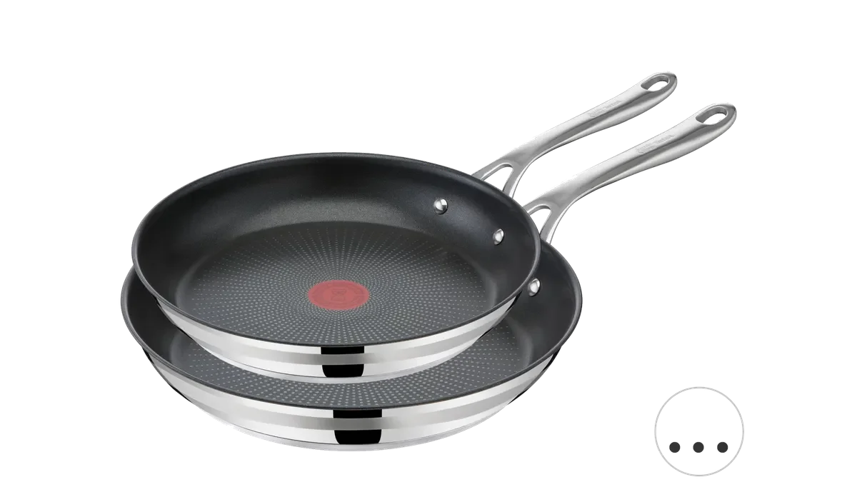 Tefal Cook Smart Bratpfannen aus Edelstahl mit Antihaftbeschichtung