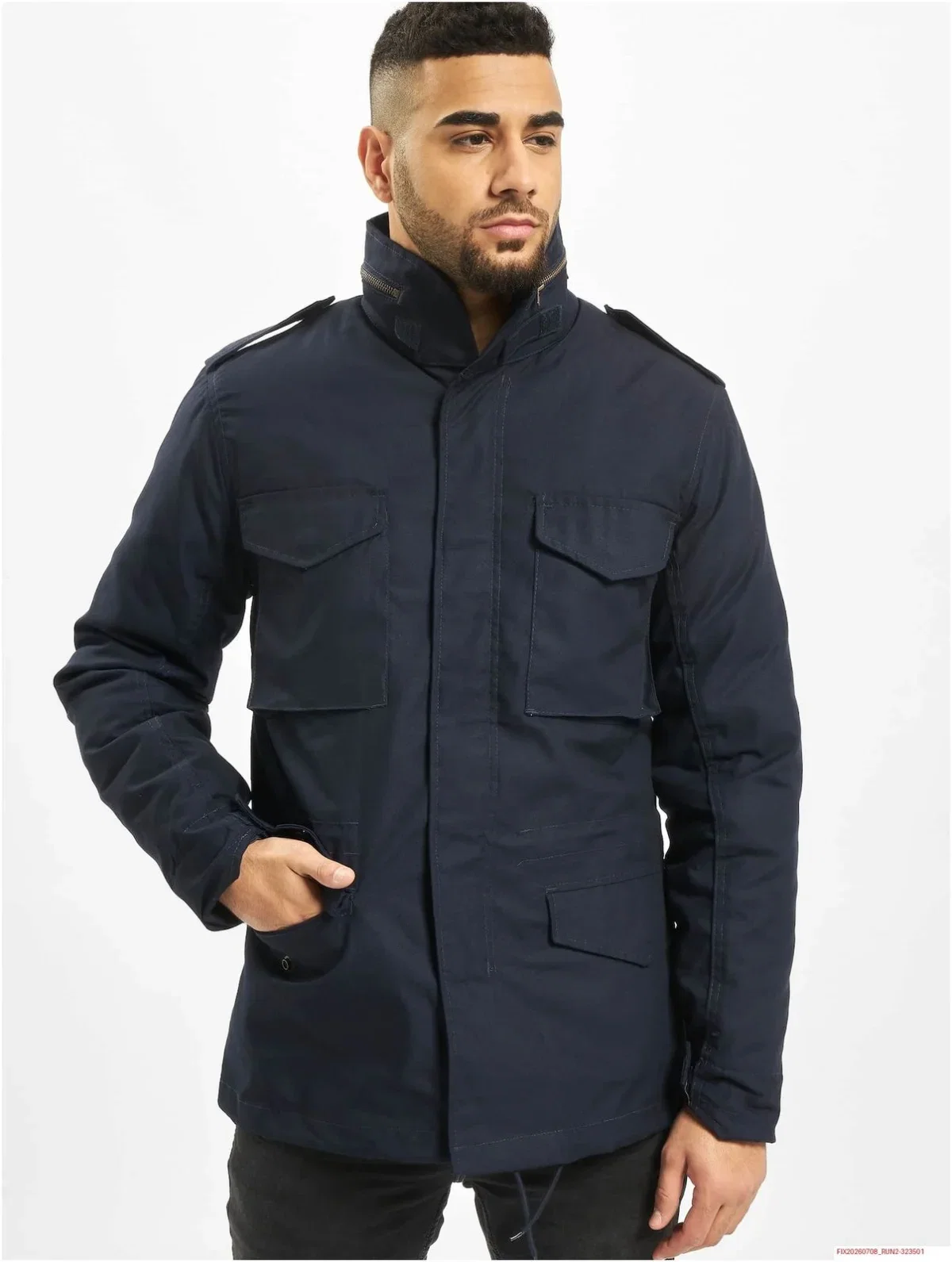 Klassische Build Your Brand M65 Herren Us-Feldjack B3108-00155 (Gr. S bis 5XL)