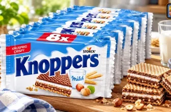 Knoppers Waffelschnitten mit Haselnüssen im 8er-Pack