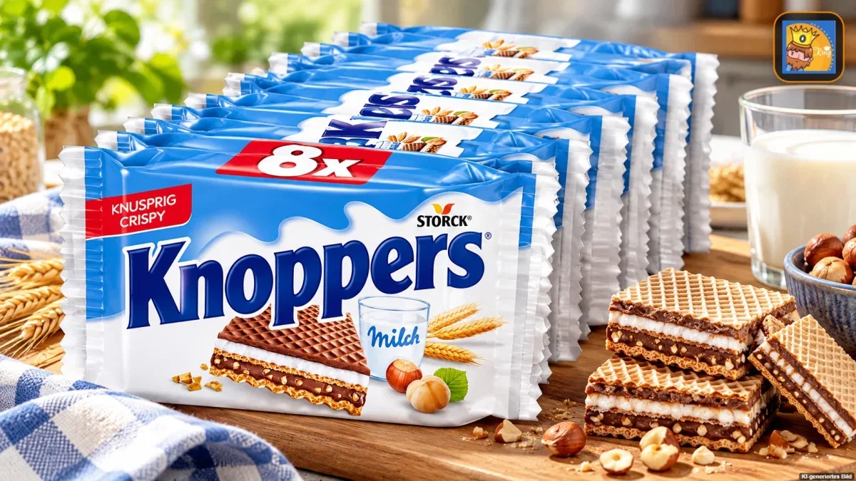Knoppers Gefüllte Waffelschnitten 8x25g