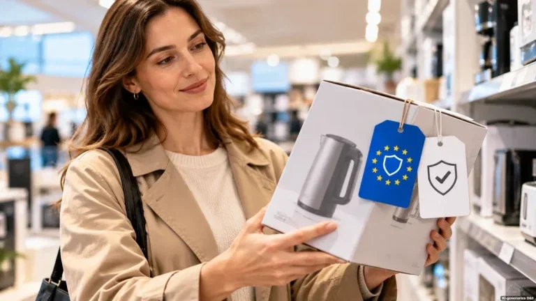 Neues EU-Label beim Einkaufen: Was Ihr ab 27. September zu Gewährleistung und Garantie wissen müsst