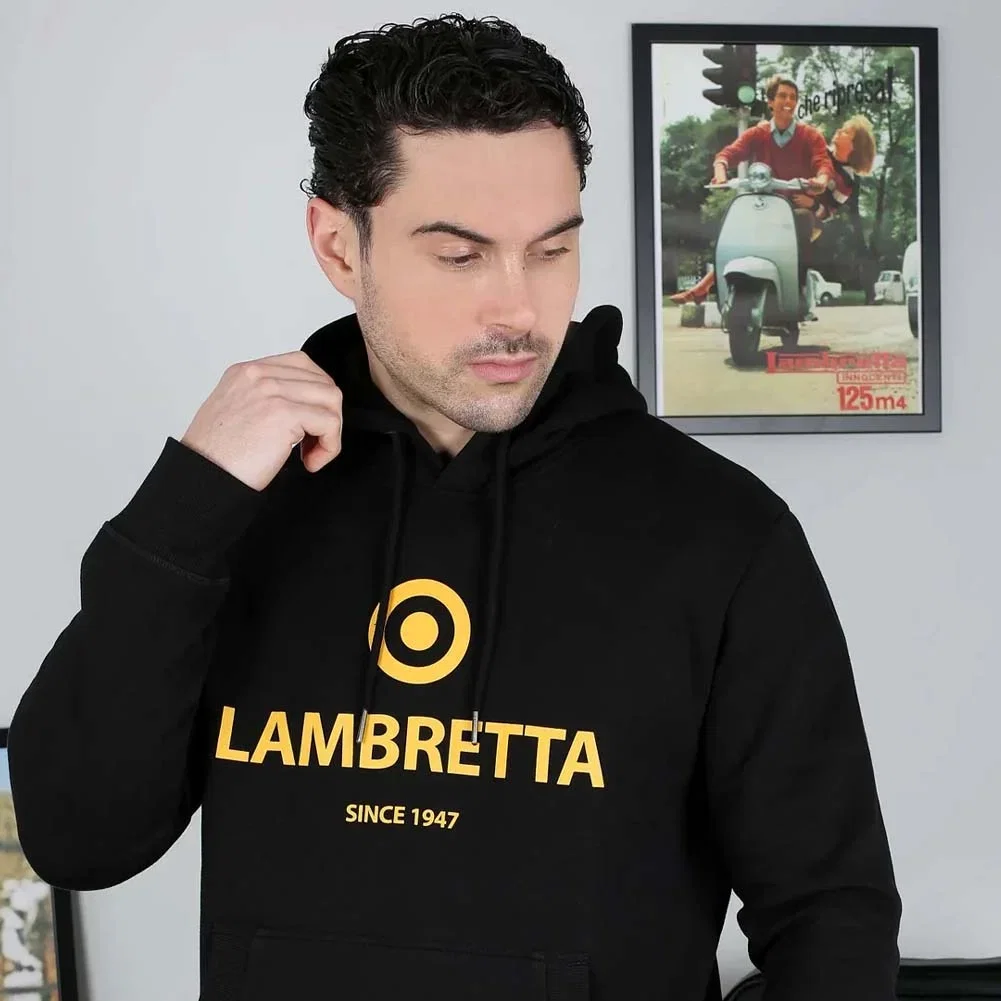 Lambretta Brand Target Hoodie Herren Sweatshirt