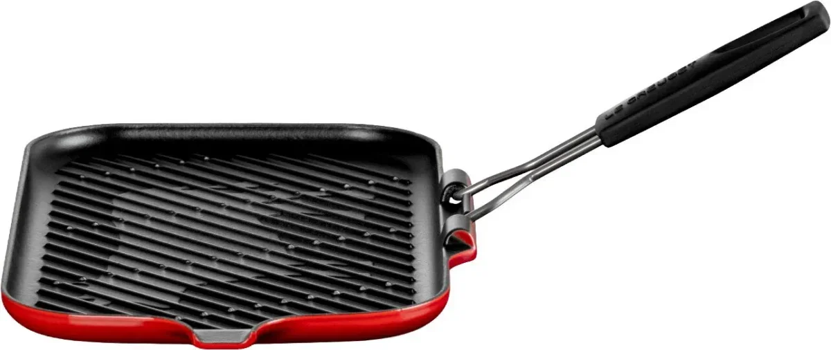 Le CREUSET Steakgrillpfanne 36cm Kirschrot