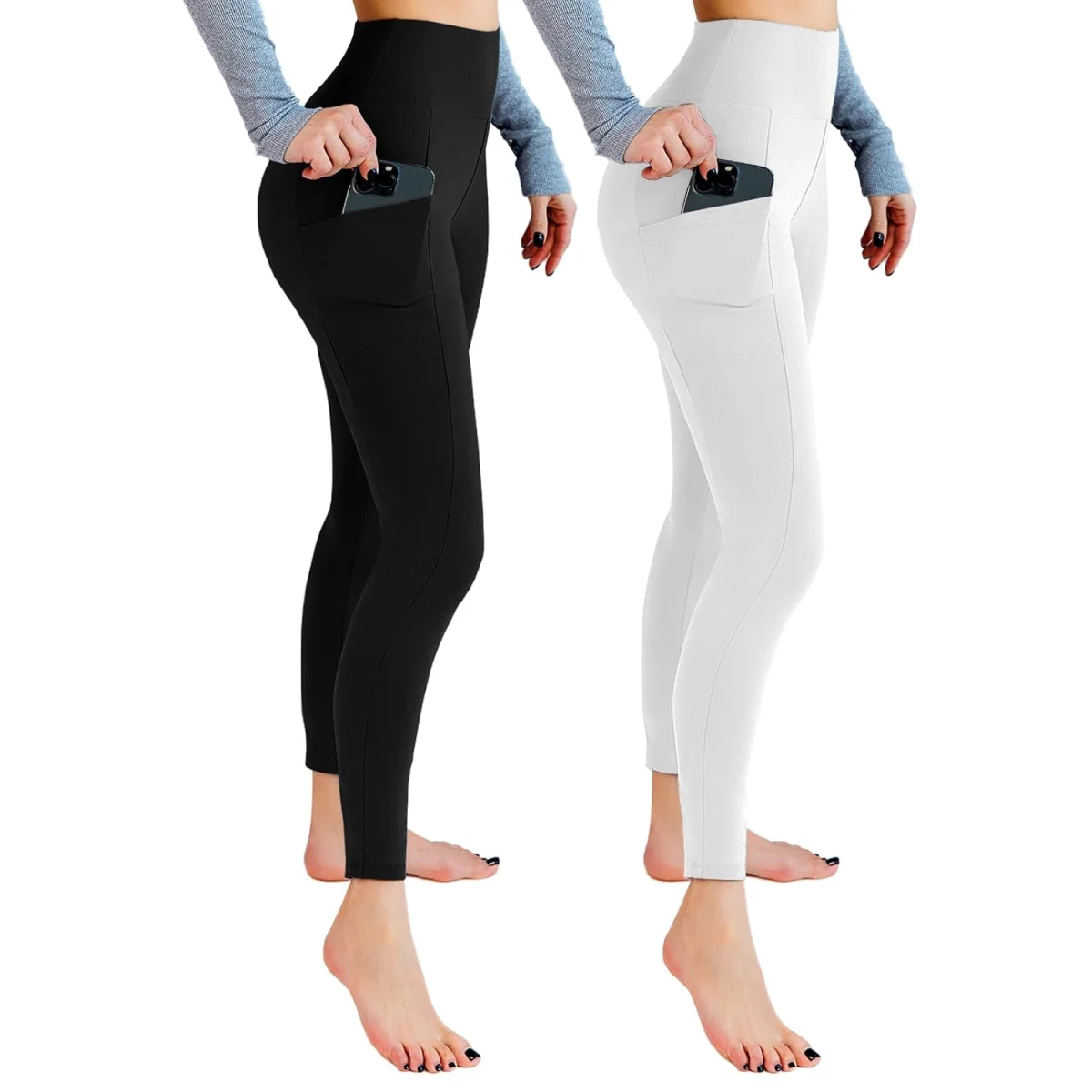 2er Pack Leafigure High Waist Leggings (Gr S. und M.)