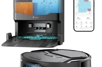 Lefant M210 Omni Saugroboter mit Station und App-Steuerung