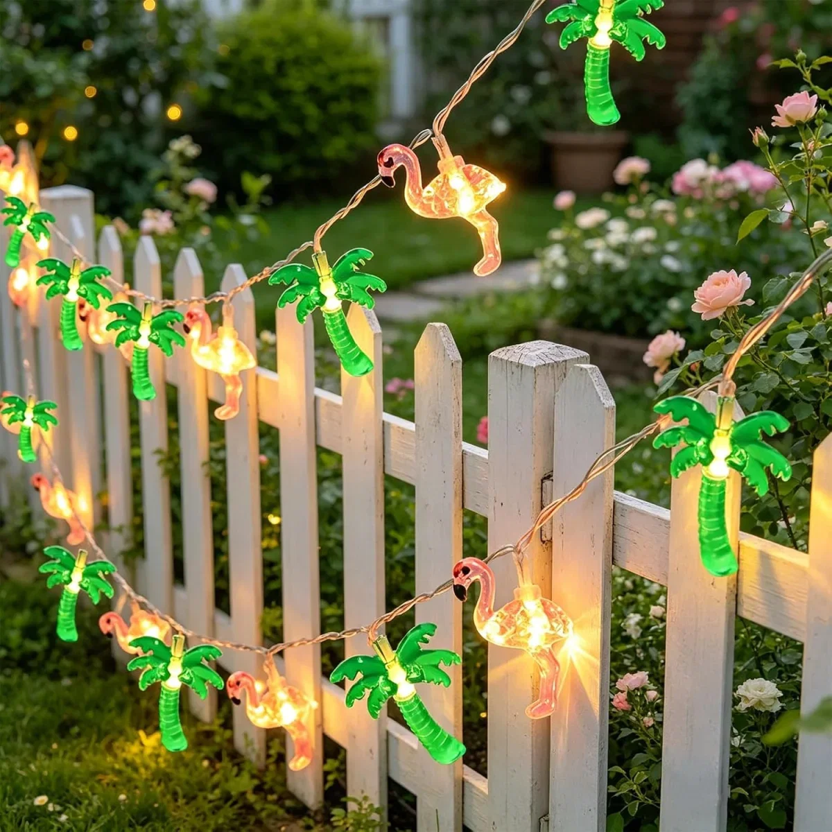 Lichterkette Hawaii (Innen und Außen ,3 Meter 20 LEDs)