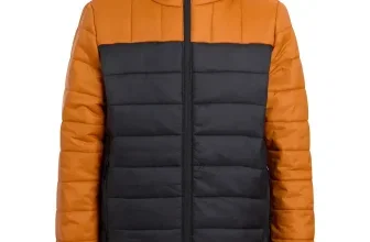 McKINLEY Kids Jacke Alix B in Orange und Schwarz