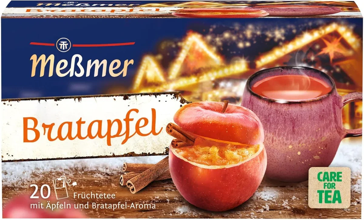 Meßmer Bratapfel Winterlicher Früchtetee (20 Teebeutel)