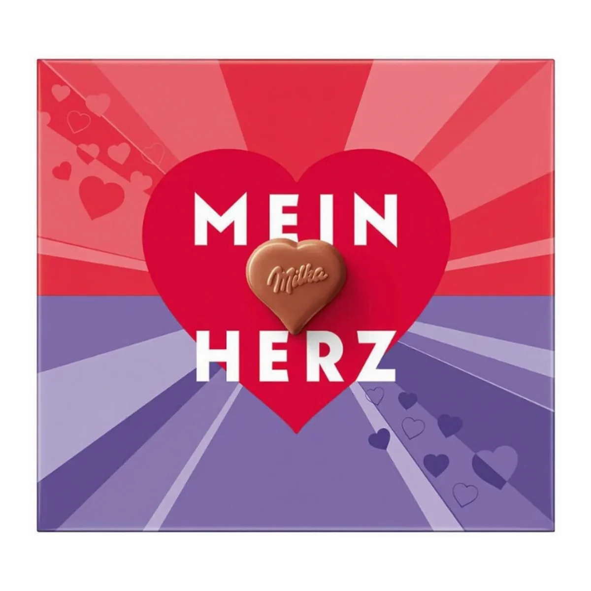 3x Milka von Herzen Haselnusscreme Pralinenbox
