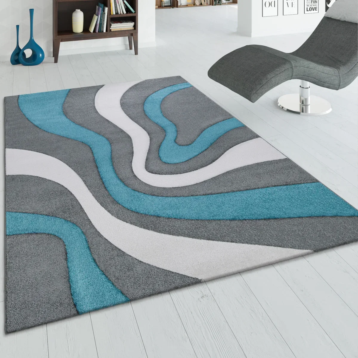 Moderner-Teppich Diamora