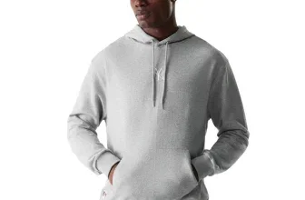 Grauer New Era Yankees Hoodie 60675761 im Oversized Fit
