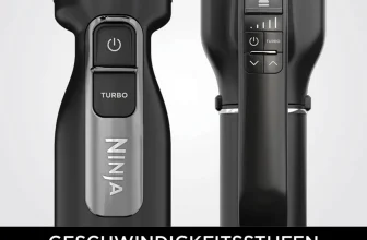 Ninja Handmixer mit Powerbase, Turbo-Taste und Anzeige für fünf Mischstufen