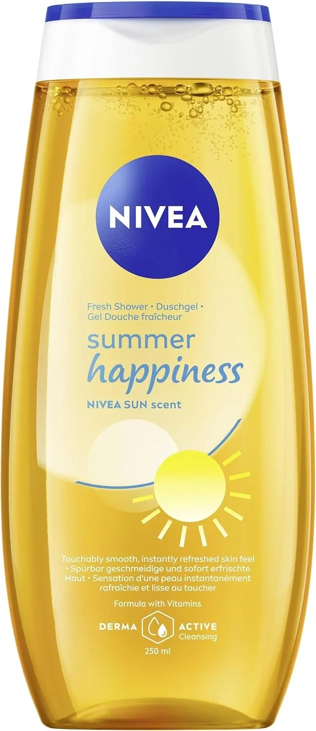 NIVEA Summer Happiness Duschgel pH-hautneutrale Pflegedusche