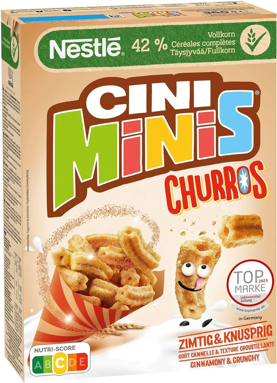 Nestlé CINI MINIS Churros Frühstücks-Cerealien 360g