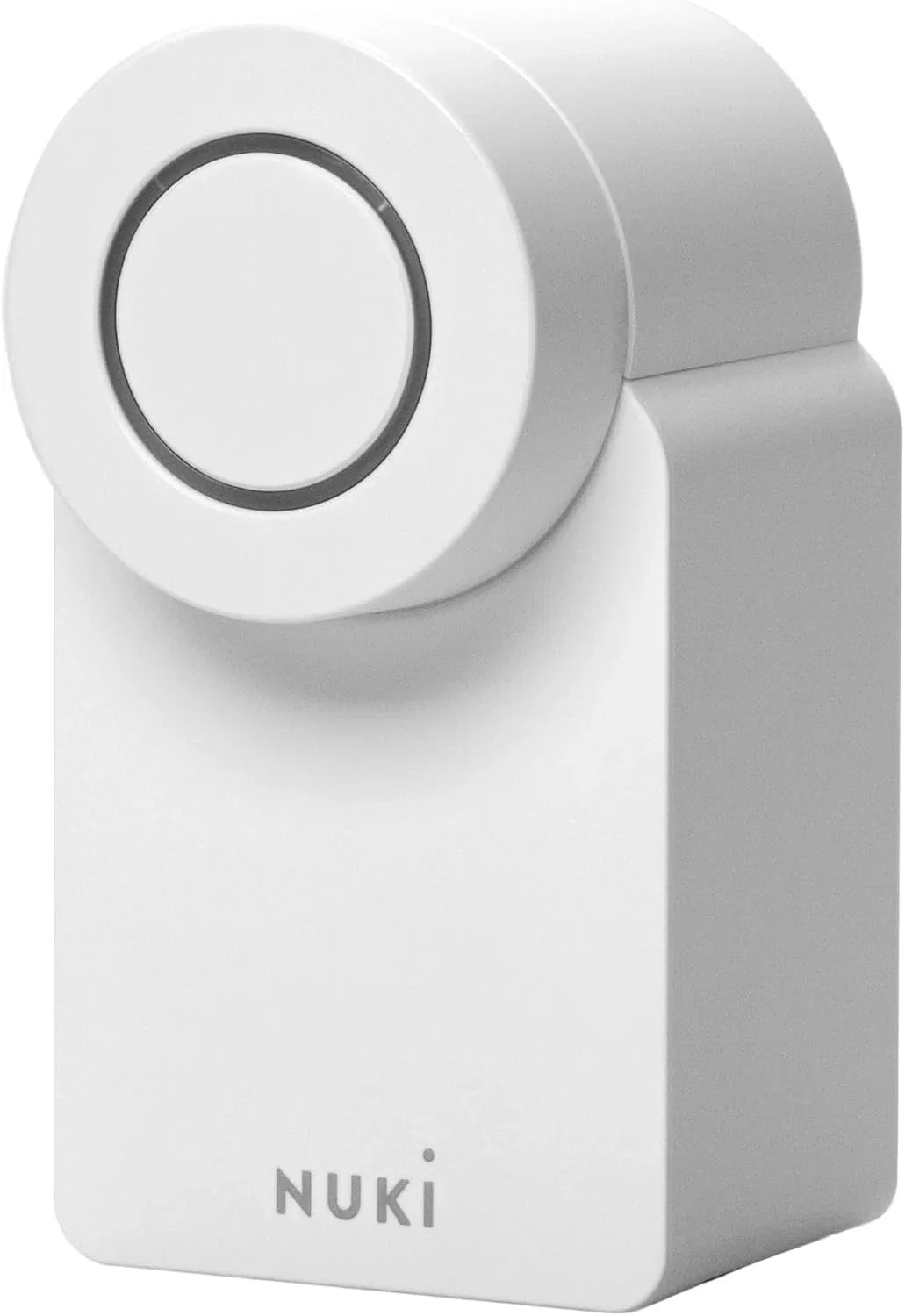 Elektronisches Nuki Smart Lock Go zur Nachrüstung einer kompatiblen Tür