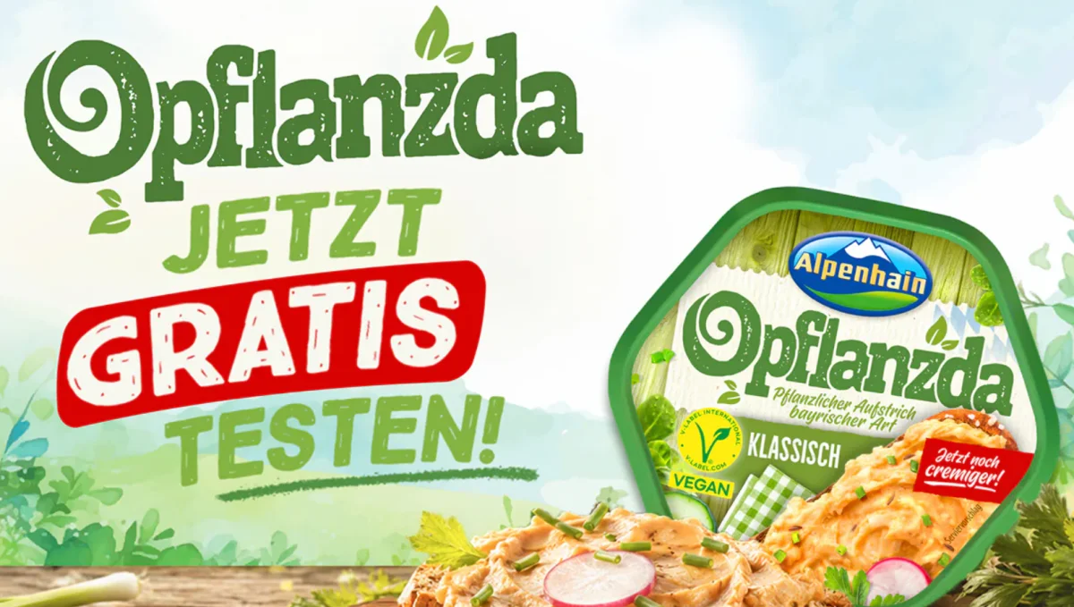 Alpenhain Opflanzda Cashback – vegane Brotzeitspezialität jetzt kostenlos testen