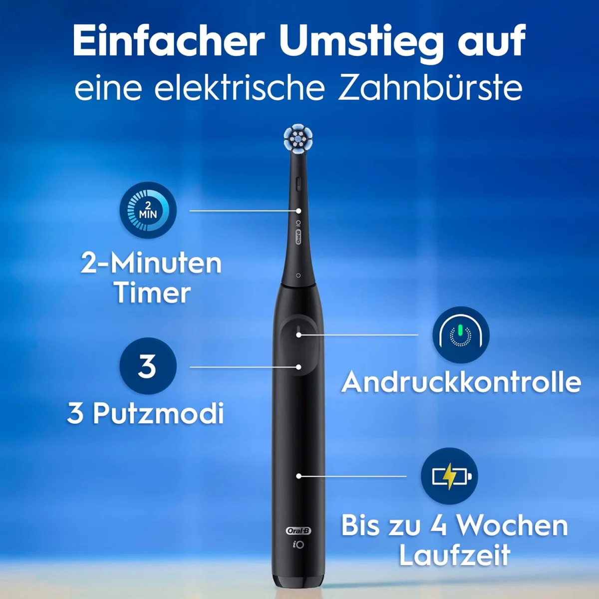 Oral-B iO Series 2 elektrische Zahnbürsten mit Zubehör